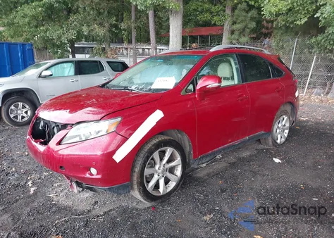 2010 Lexus Rx 350 from USA, damaged, VIN 2T2ZK1BA3AC026415
